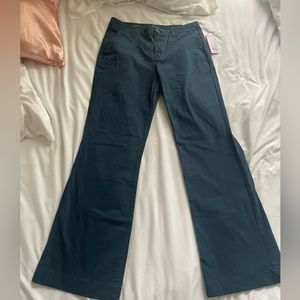 Low rise flare pants